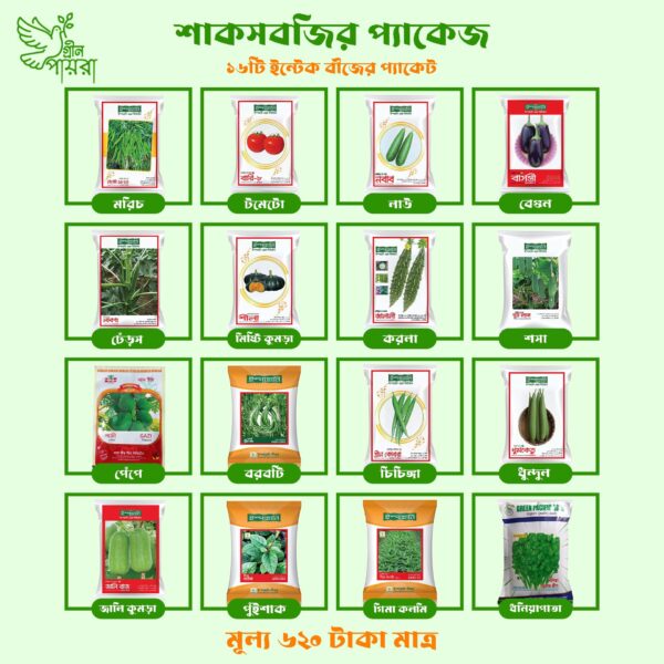 ১৬ ধরনের বীজের কম্বো